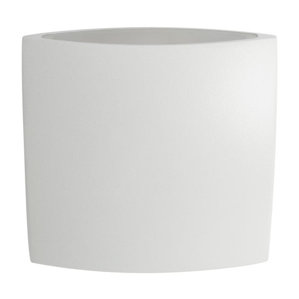 Бяла стенна лампа Irisfix, 9,9 x 9,9 cm - SULION