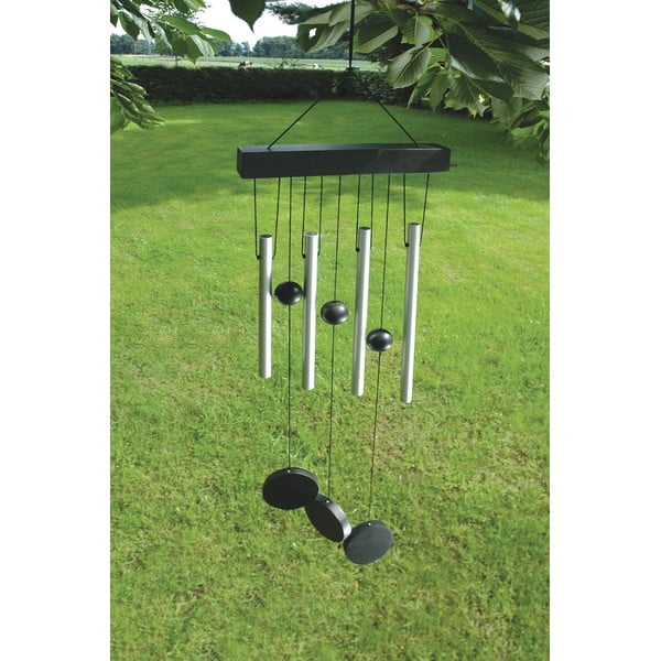 Висящ камбанен звън в сребристо , 58 cm - Esschert Design-image-1