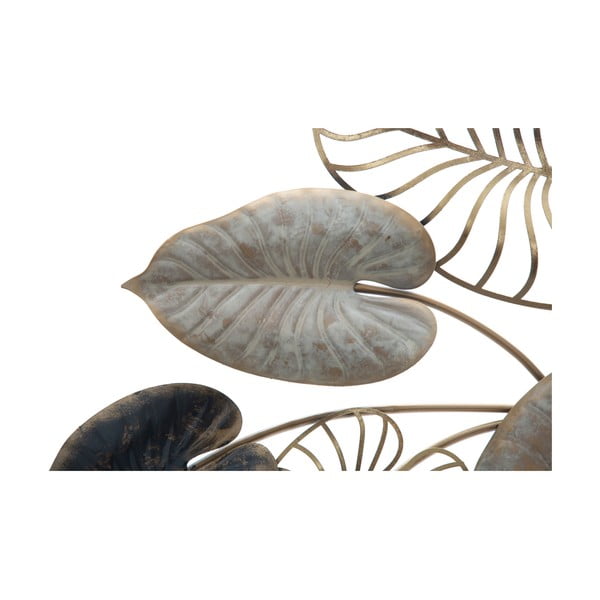 Метална декорация за окачване с десен на листа Mauro Ferretti -A-, 131 x 61 cm Century - Mauro Ferretti-image-4