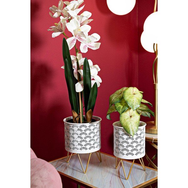 Метални стойки за цветя 2 бр. ø 16 cm (височина 20 cm) Carly – Mauro Ferretti-image-1