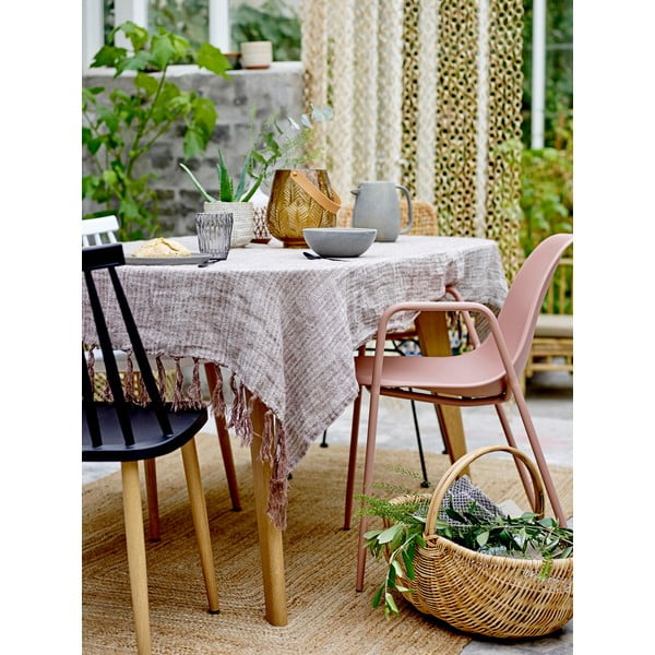 Кафяв килим от юта Nat, 140 x 200 cm - Bloomingville-image-2