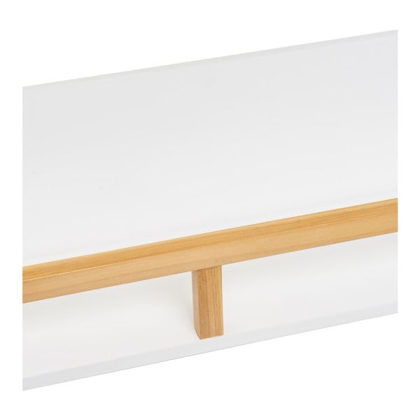 Бял стенен рафт 55 cm – Casa Selección-image-3