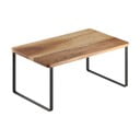 Матово черен и естествен дървен допълнителен рафт 32x19 cm York – Metaltex