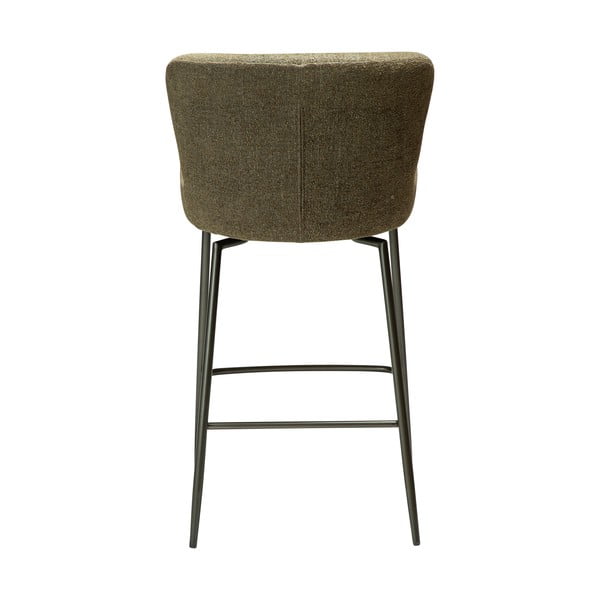 Тапициран бар стол в цвят каки (височина на седалката 67,5 cm) Glam – DAN-FORM Denmark-image-3