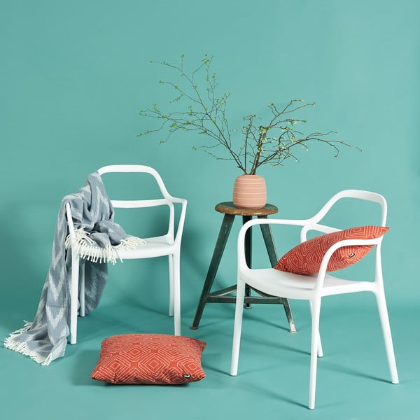 Комплект от 2 бели трапезни стола Chaur Dali - Bonami Selection-image-2