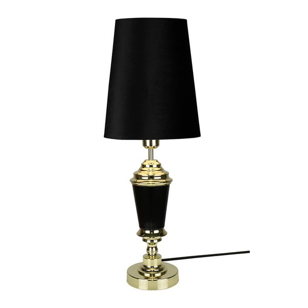 Черна настолна лампа от месинг Globen Lighting Wallenberg - Globen Lighting