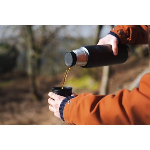 Черен термос от неръждаема стомана 1 l Adventure To-Go Black – Stanley-image-1