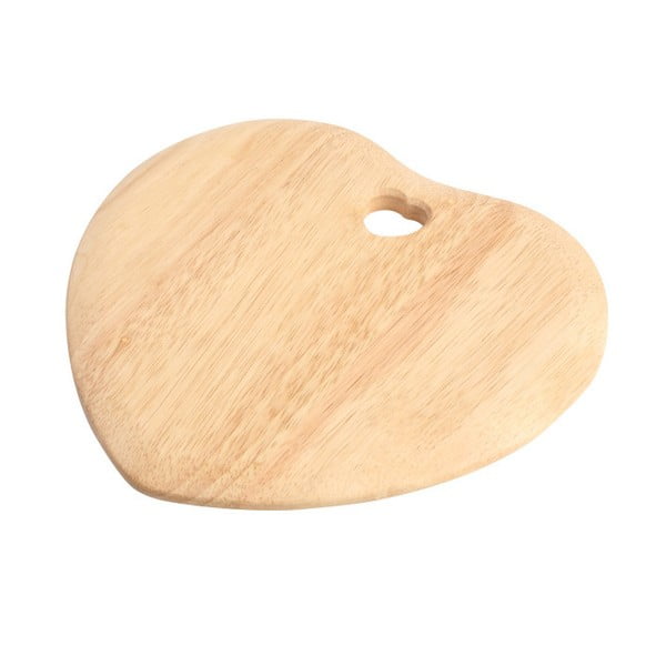 Дъска за рязане от каучуково дърво Heart Colonial Home - T&G Woodware