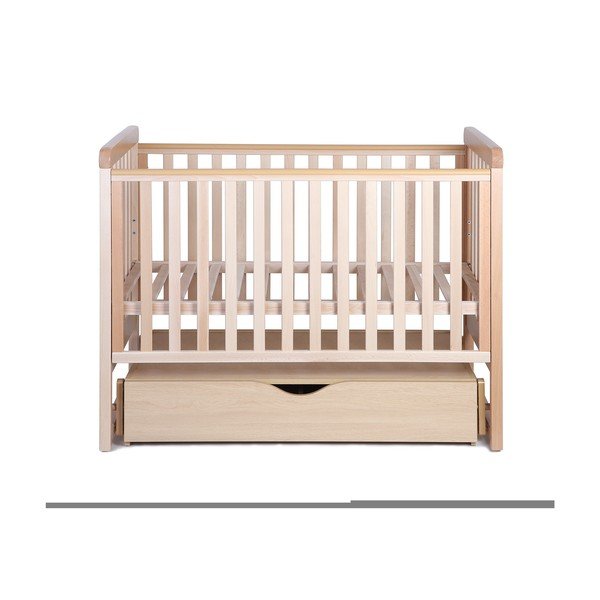 Бебешко люлеещо се легло от букова дървесина Move, 60 x 120 cm - YappyKids-image-1