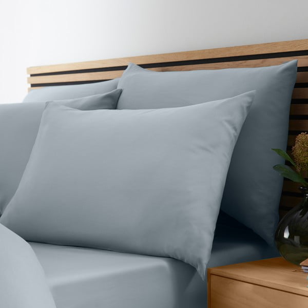 Синьо-сиво единично  спално бельо от микрофибър 135x200 cm So Soft Easy Iron – Catherine Lansfield-image-3