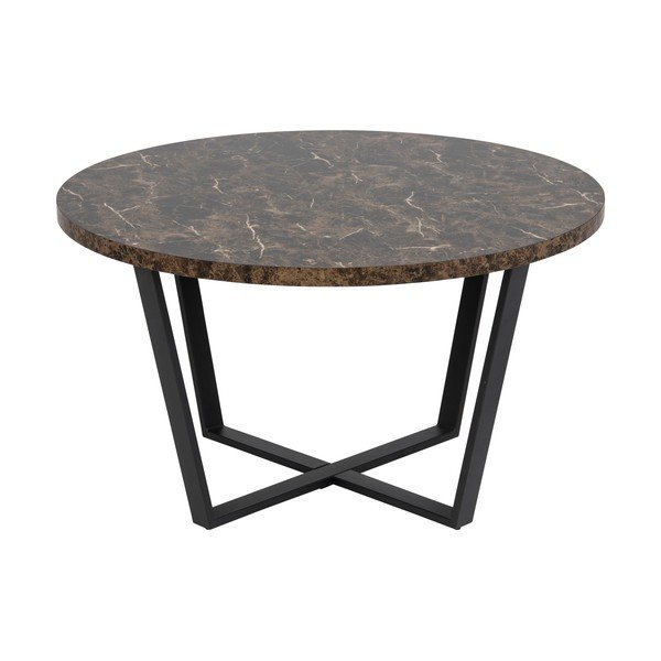 Кафява кръгла маса за кафе ø 77 cm Amble - Actona-image-2