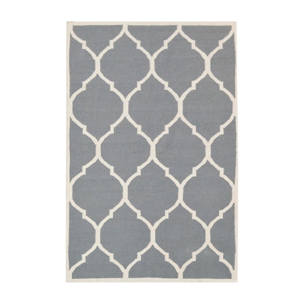 Ručně tkaný koberec Lara Grey, 140x200 cm