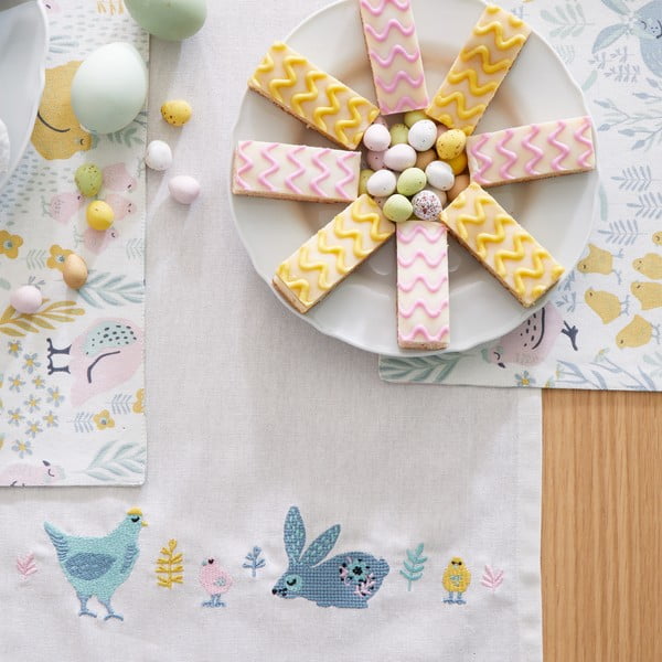 Памучна покривка за маса 32x220 cm Cottage Friends - Catherine Lansfield-image-3