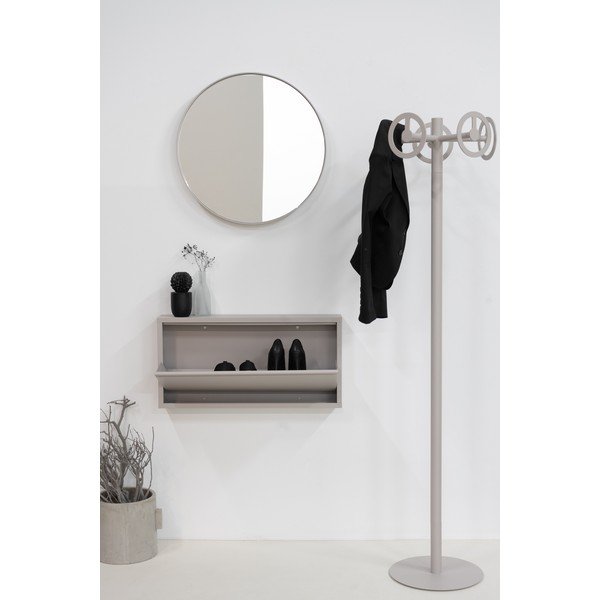 Сиво-бежова метална закачалка Circle - Spinder Design-image-1