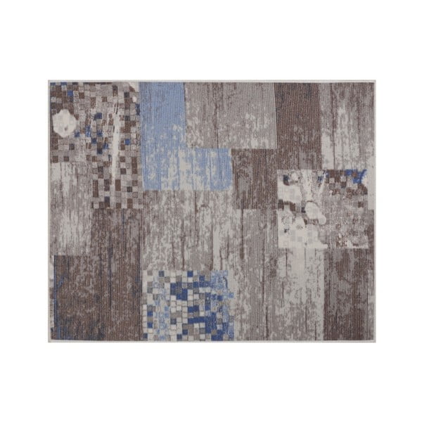 Син килим Muriel Sento, 100 x 125 cm - Confetti