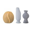 Глинени ръчно изработени вази в комплект от 3 бр. (височина 12,5 cm) Miacecilia – Bloomingville