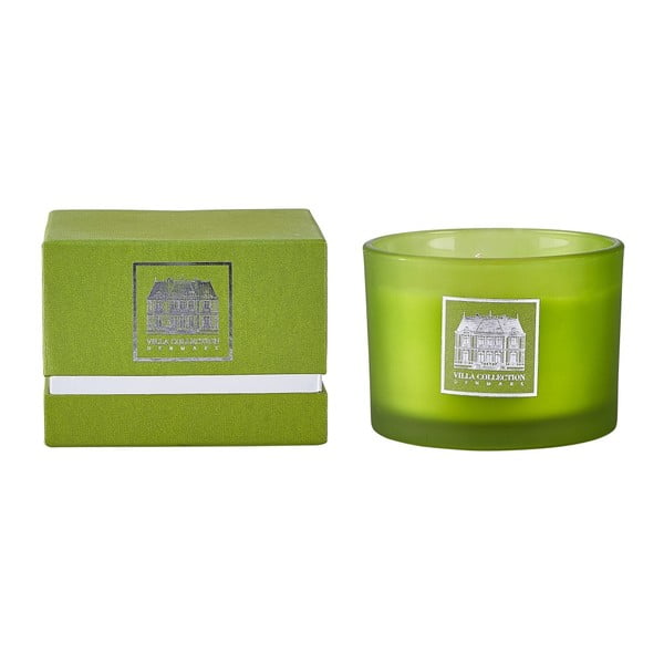 Свещ с аромат на зелен чай и краставица , 8 см - Villa Collection