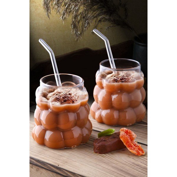 Стъклени чаши в комплект 2 бр. 350 ml – Hermia-image-1