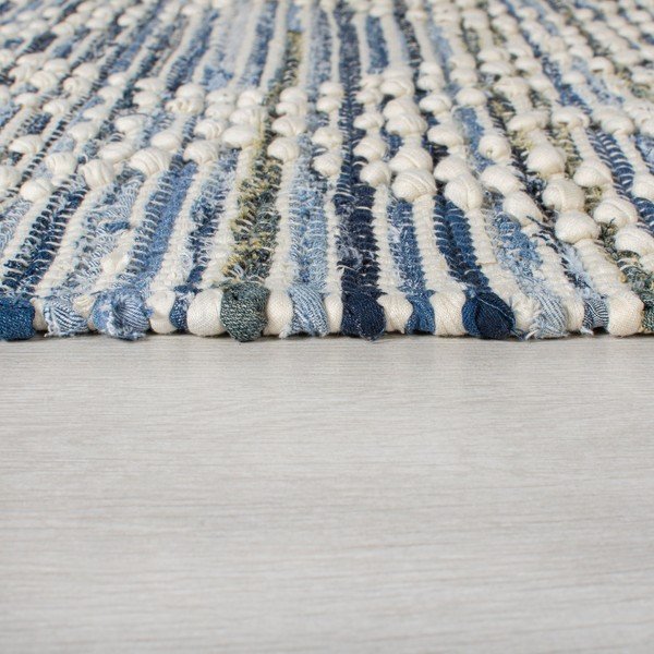 Син памучен килим , 120 x 170 cm Lissie - Flair Rugs-image-3