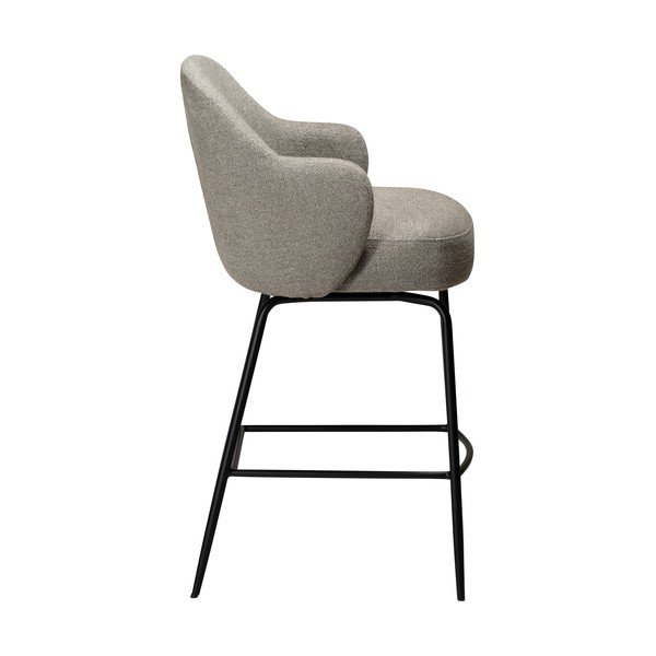 Бежов въртящ се бар стол (височина на седалката 70 cm) Bae – DAN-FORM Denmark-image-3