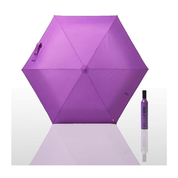 Skládací deštník 0 %, fialový