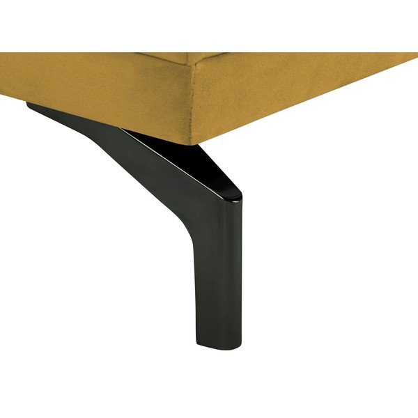 Žlutá pohovka s podnožím v černé barvě Windsor & Co Sofas Jupiter-image-4