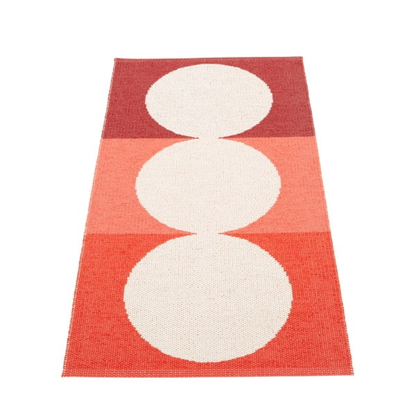 Червен и кремав килим за открито и закрито 70x140 cm Otto Berry – Pappelina-image-2