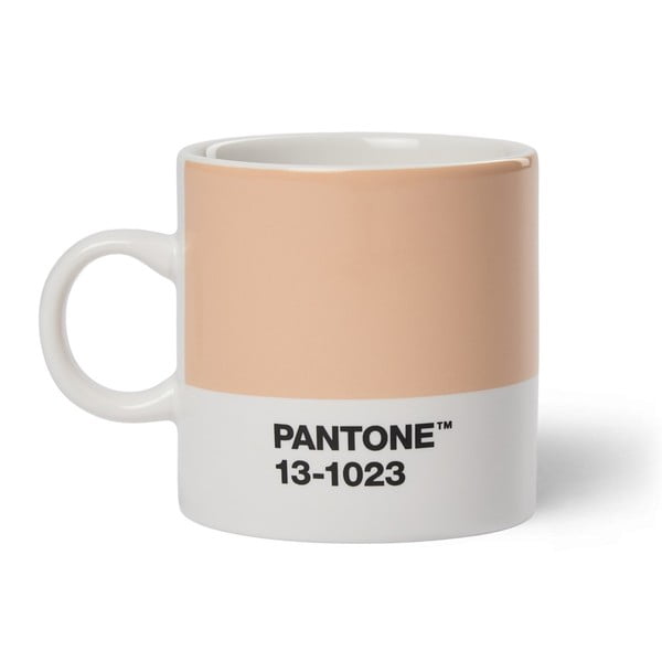 Оранжева керамична чаша за еспресо 120 ml Peach Fuzz 13-1023 - Pantone