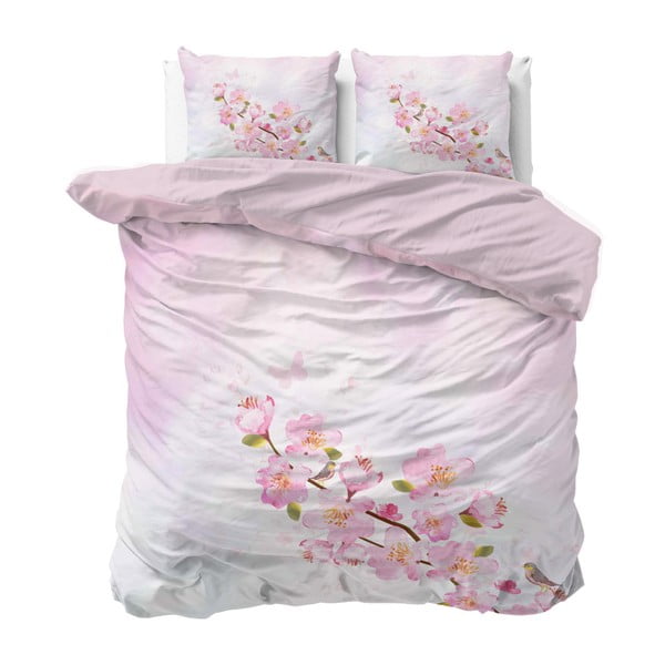 Розово спално бельо Sweet Flowers, 240 x 220 cm - Sleeptime