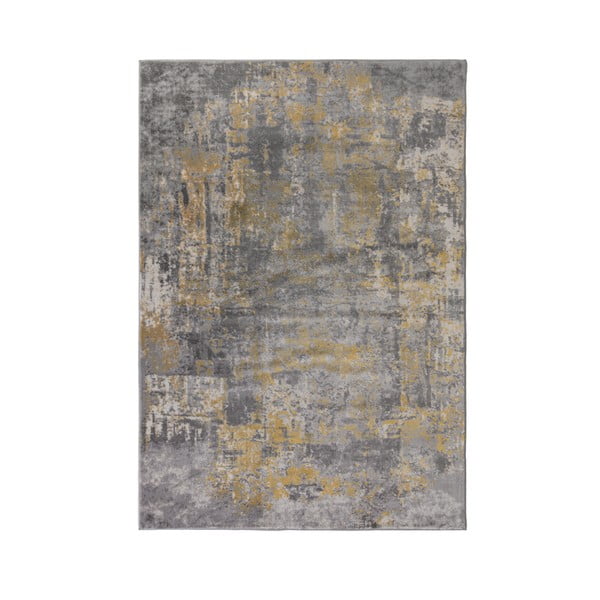 Сив и оранжев килим Wonderlust, 120 x 170 cm - Flair Rugs