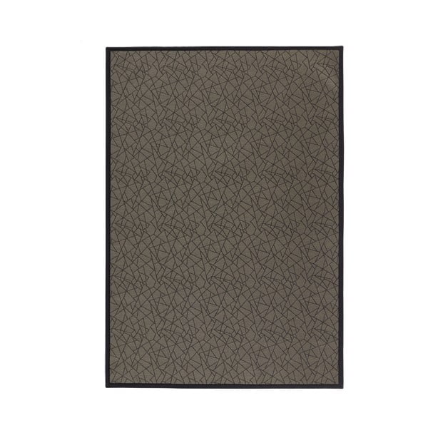 Тъмносив килим от PVC  140x200 cm Geo Gold – Casa Selección