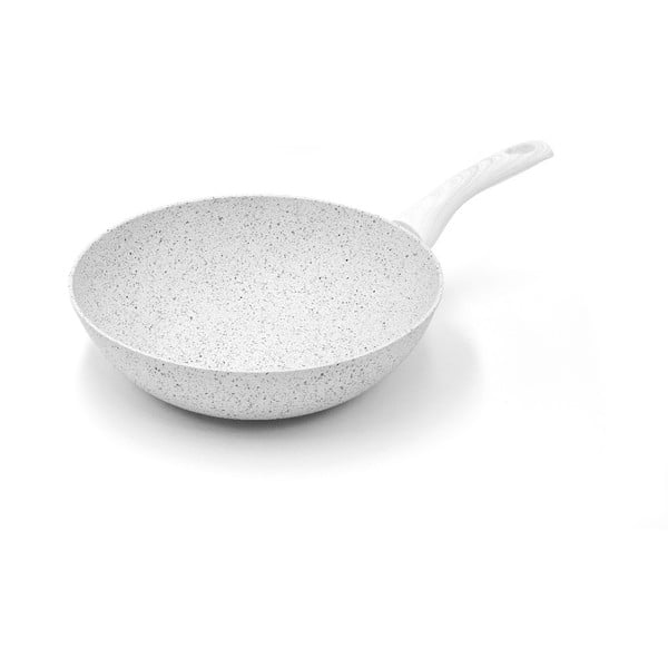 Тиган за готвене с дръжка от сребро Stonewhite Dario, ø 28 cm - Bisetti
