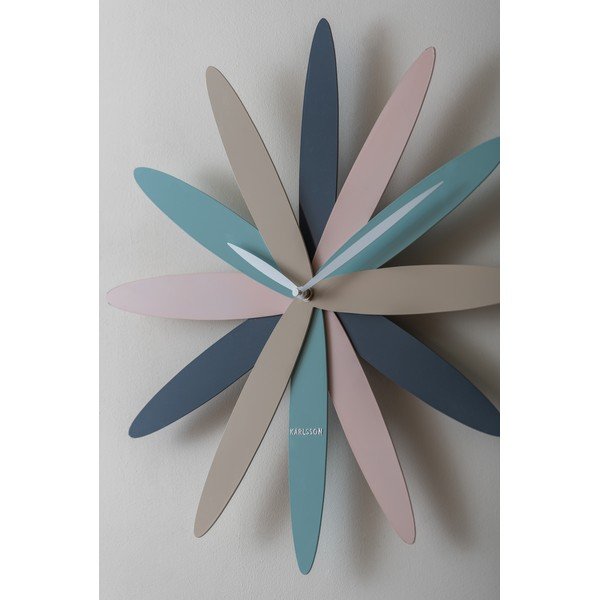 Стенен часовник ø 45 cm Bloom - Karlsson-image-1