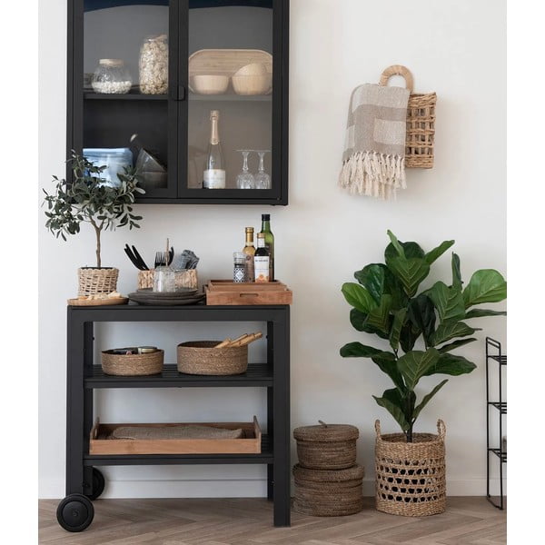 Маса за сервиране на колелца 45x75 cm Taormina – House Nordic-image-1