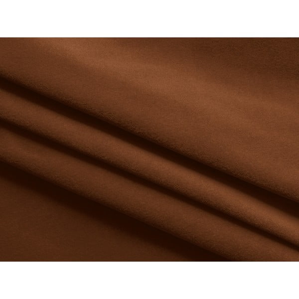 Теракотена кадифена табуретка Kapua – Makamii-image-3