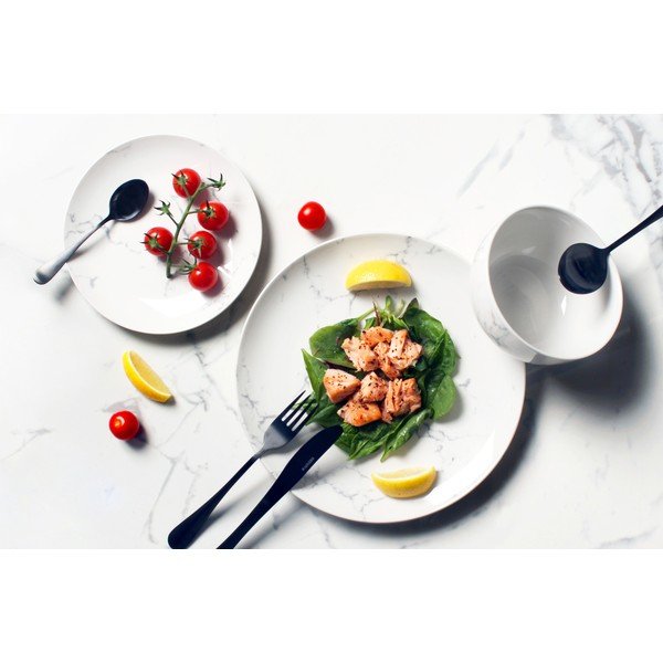Комплект прибори за хранене от 12 части Marble - Sabichi-image-1