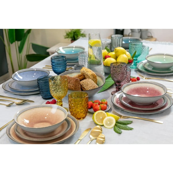 Комплект от 6 цветни чаши Villa d'Este , 240 ml Geometrie - Villa d'Este-image-2