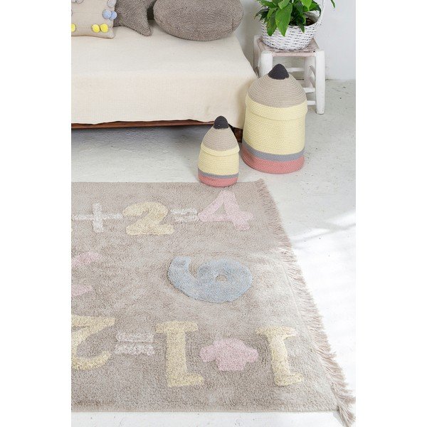 Текстилна детска кошница за играчки ø 13x30 cm Pencil Small – Lorena Canals-image-4