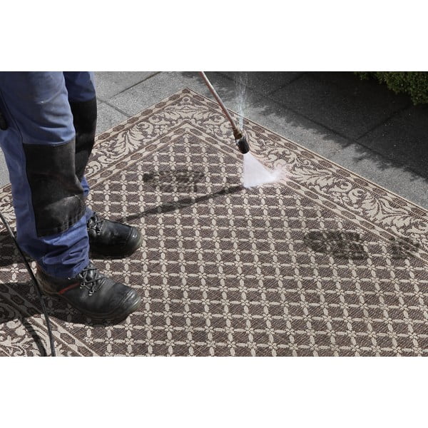 Сив и кремав килим на открито , 160 x 230 cm Royal - NORTHRUGS-image-1