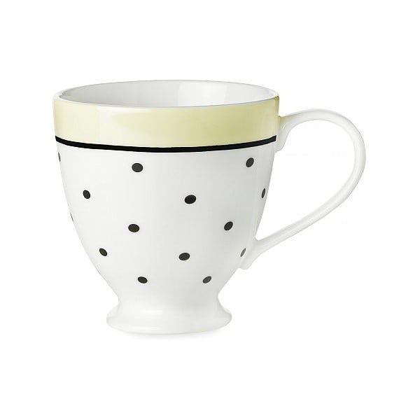 Керамична чаша Черни точки и лимон Dots & Lemon - Miss Étoile