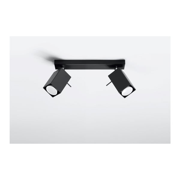 Черно таванно осветително тяло Toscana - Sollux-image-1