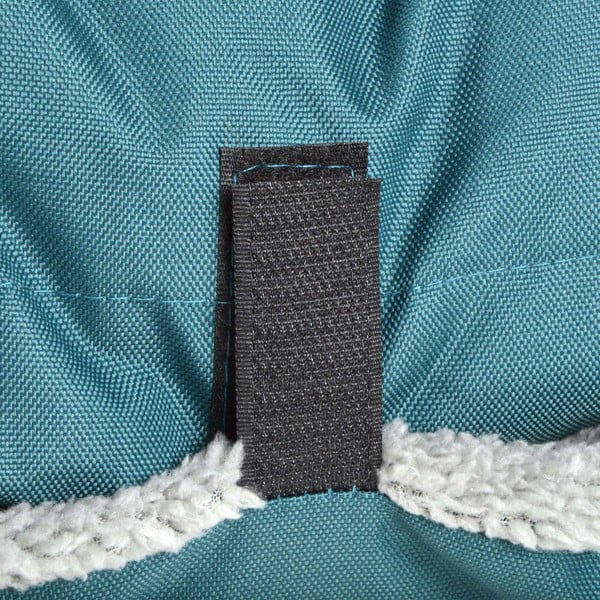 Синьо  детско креватче за пътуване за куче от шерпа 80x50 cm Essentiel – Love Story-image-4