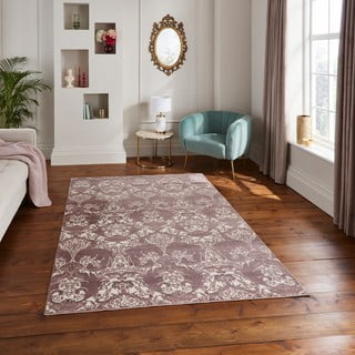 Килим лилаво-розов 200x285 cm Imperial Wine – Think Rugs