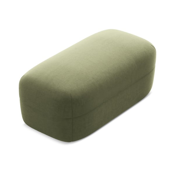 Зелена кадифена табуретка Moana – Makamii-image-2