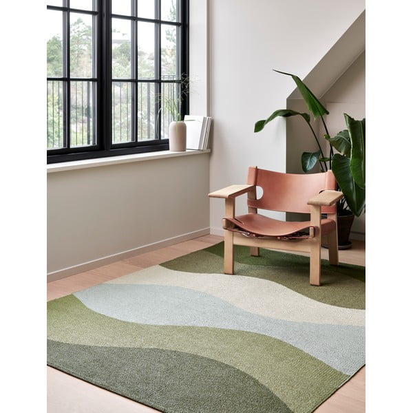 Зелен килим за открито и закрито 70x100 cm Urvi Woods – Pappelina-image-4