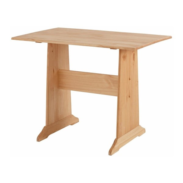 Ъглова пейка и маса за хранене от масивна борова дървесина Samantha - Støraa-image-3