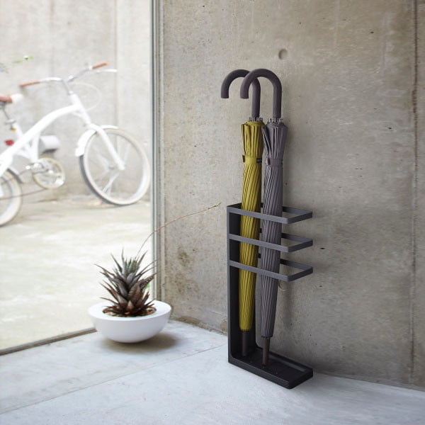 Черна стойка за чадър Slim Layer - YAMAZAKI-image-1