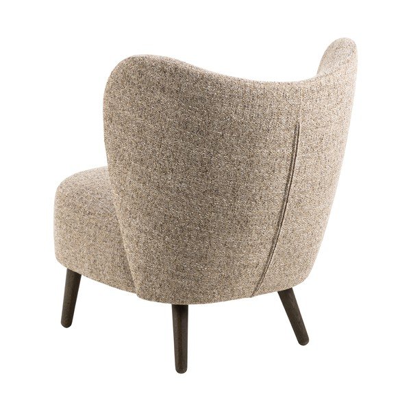 Бежово кресло от букле Elmont – Actona-image-2