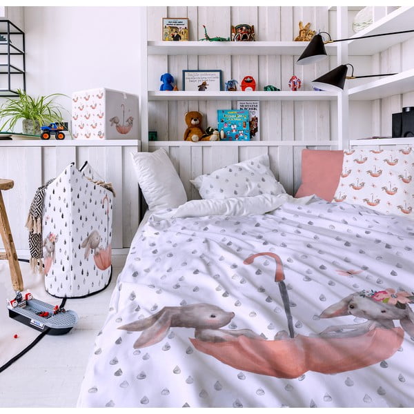 Детска кутия за съхранение "Зайчета в дъжда Forest School - Butter Kings-image-1