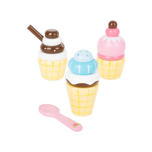 Детски дървен комплект за сладолед Cream Cone - Legler-image-2